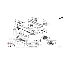 Load image into Gallery viewer, [NEW] JDM HONDA CIVIC FK8 2017 Rear Bumper (Type R) GENUINE OEM
