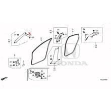 Load image into Gallery viewer, [NEW] JDM HONDA CIVIC FK7 2021 Pillar Garnish GENUINE OEM

