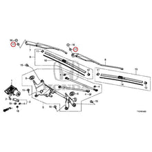 Load image into Gallery viewer, [NEW] JDM HONDA LEGEND HYBRID KC2 2016 Front Windshield Wiper GENUINE OEM
