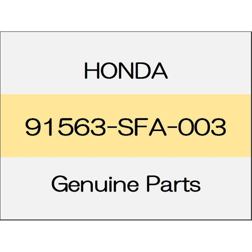 [NEW] JDM HONDA FIT GK Clip, door weather strip offset 91563-SFA-003 GENUINE OEM