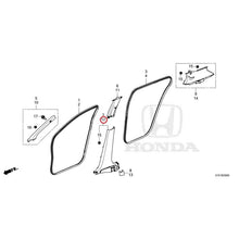 Load image into Gallery viewer, [NEW] JDM HONDA WR-V RG5 2024 Pillar Garnish GENUINE OEM
