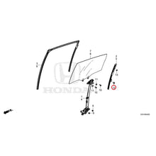 Load image into Gallery viewer, [NEW] JDM HONDA ZR-V e:HEV RZ4 2025 Rear Door Glass/Regulator GENUINE OEM
