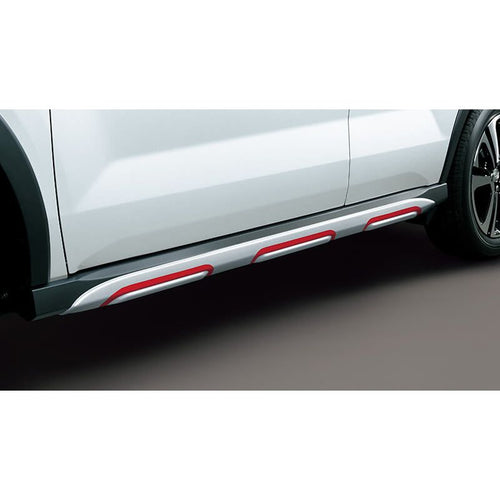 [NEW] JDM Subaru REX A20#F Side Under Garnish with red decoration Genuine OEM