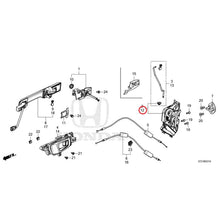 Load image into Gallery viewer, [NEW] JDM HONDA STEP WGN e:HEV RP8 2022 Front Door Locks/Outer Handles GENUINE OEM
