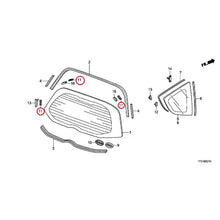 Load image into Gallery viewer, [NEW] JDM HONDA FIT HYBRID GP4 2012 Rear Windshield Glass/Quarter Glass GENUINE OEM
