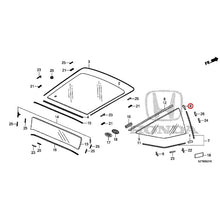 Load image into Gallery viewer, [NEW] JDM HONDA CR-Z ZF2 2016 Rear Windshield Glass GENUINE OEM
