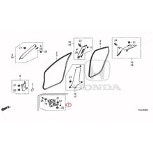 Load image into Gallery viewer, [NEW] JDM HONDA CIVIC FK7 2021 Pillar Garnish GENUINE OEM
