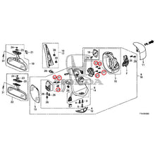 Load image into Gallery viewer, [NEW] JDM HONDA N-BOX JF3 2021 Mirrors GENUINE OEM
