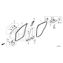 Load image into Gallery viewer, [NEW] JDM HONDA VEZEL RV3 2021 Pillar Garnish GENUINE OEM
