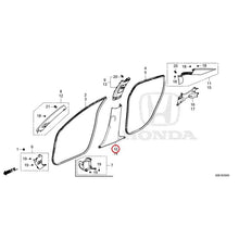 Load image into Gallery viewer, [NEW] JDM HONDA ACCORD CY2 2024 Pillar Garnish GENUINE OEM
