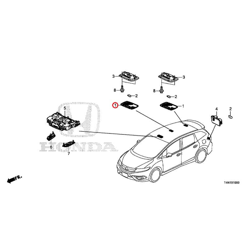 [NEW] JDM HONDA JADE FR5 2019 Interior Lights GENUINE OEM