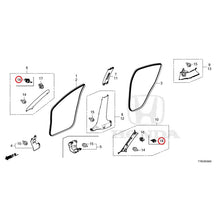 Load image into Gallery viewer, [NEW] JDM HONDA VEZEL HYBRID RU3 2020 Pillar Garnish GENUINE OEM

