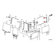 Load image into Gallery viewer, [NEW] JDM HONDA STEP WGN SPADA RP5 2020 Rear Windshield Glass/Quarter Glass (1) GENUINE OEM
