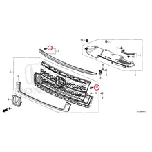 Load image into Gallery viewer, [NEW] JDM HONDA STEP WGN e:HEV RP8 2022 Front Grill (2) GENUINE OEM
