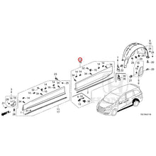 Load image into Gallery viewer, [NEW] JDM HONDA ODYSSEY e:HEV RC4 2021 Garnish/Rear Inner Fender GENUINE OEM

