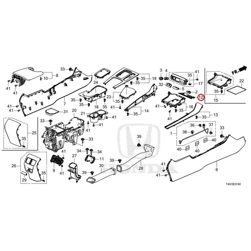 ホンダS800M用部品 NEW] JDM HONDA CIVIC FL1 2022 Console (MT) GENUINE OEM – JDM Yamato