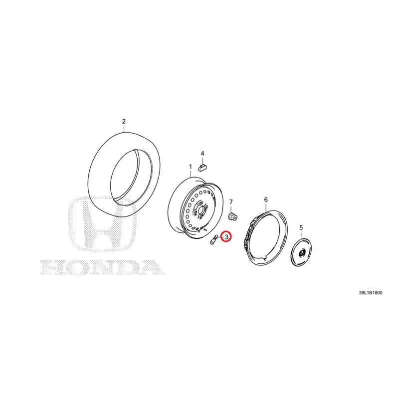 [NEW] JDM HONDA N-BOX JOY JF5 2025 Tire/Wheel Disc GENUINE OEM