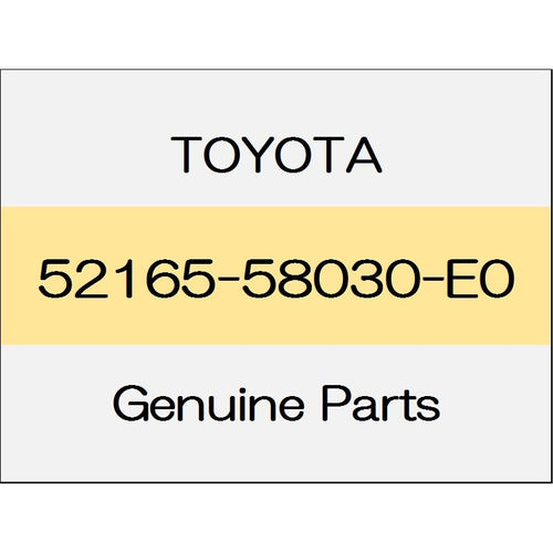 [NEW] JDM TOYOTA ALPHARD H3# Rear bumper cover upper (R) body color code (4X1) 52165-58030-E0 GENUINE OEM