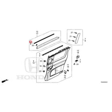 Load image into Gallery viewer, [NEW] JDM HONDA ODYSSEY RC1 2021 Sliding Door Lining (140/540) GENUINE OEM
