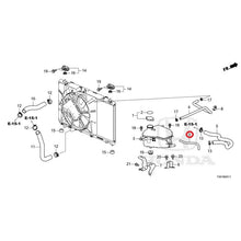 Load image into Gallery viewer, [NEW] JDM HONDA CIVIC FL5 2023 Radiator hose/expansion tank (TYPE R) GENUINE OEM
