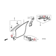 Load image into Gallery viewer, [NEW] JDM HONDA CIVIC FN2 2009 Pillar Garnish GENUINE OEM
