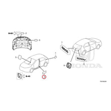 Load image into Gallery viewer, [NEW] JDM HONDA CIVIC FL4 2023 Emblem/Caution Label GENUINE OEM
