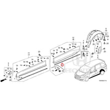 Load image into Gallery viewer, [NEW] JDM HONDA ODYSSEY RC1 2021 Garnish/Rear Inner Fender GENUINE OEM
