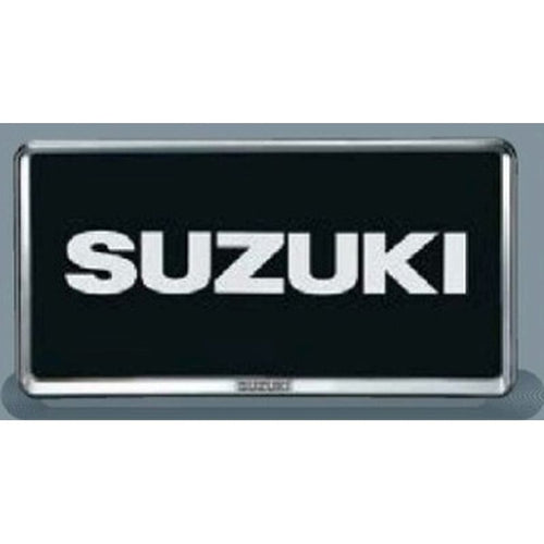 [NEW] JDM Suzuki FRONX B3S License Plate Lim Black Plating Genuine OEM