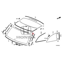 Load image into Gallery viewer, [NEW] JDM HONDA JADE FR5 2019 Rear Windshield Glass/Quarter Glass GENUINE OEM
