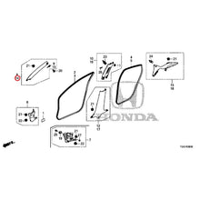 Load image into Gallery viewer, [NEW] JDM HONDA CIVIC FK8 2017 Pillar Garnish GENUINE OEM
