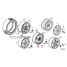Load image into Gallery viewer, [NEW] JDM HONDA CR-Z ZF2 2014 Tire/Wheel Disc GENUINE OEM
