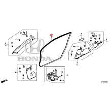 Load image into Gallery viewer, [NEW] JDM HONDA CR-Z ZF2 2016 Pillar Garnish GENUINE OEM
