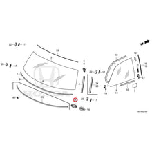 Load image into Gallery viewer, [NEW] JDM HONDA ODYSSEY e:HEV RC4 2021 Rear Windshield Glass/Quarter Glass GENUINE OEM
