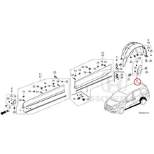 Load image into Gallery viewer, [NEW] JDM HONDA ODYSSEY RC1 2020 Garnish/Rear Inner Fender GENUINE OEM

