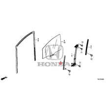 Load image into Gallery viewer, [NEW] JDM HONDA ODYSSEY e:HEV RC4 2021 Front Door Glass/Regulator GENUINE OEM
