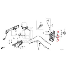 Load image into Gallery viewer, [NEW] JDM HONDA STEP WGN e:HEV RP8 2022 Front Door Locks/Outer Handles GENUINE OEM
