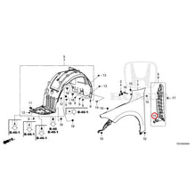 Load image into Gallery viewer, [NEW] JDM HONDA Civic e:HEV FL4 2025 Front Fenders GENUINE OEM
