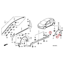 Load image into Gallery viewer, [NEW] JDM HONDA CIVIC FN2 2009 Molding/Side Sill Garnish GENUINE OEM

