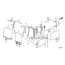 Load image into Gallery viewer, [NEW] JDM HONDA STEP WGN SPADA RP5 2020 Rear Windshield Glass/Quarter Glass (1) GENUINE OEM
