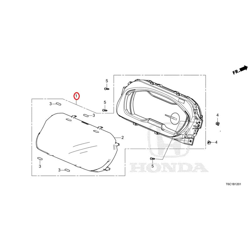 [NEW] JDM HONDA ODYSSEY e:HEV RC4 2021 Meter (130) GENUINE OEM