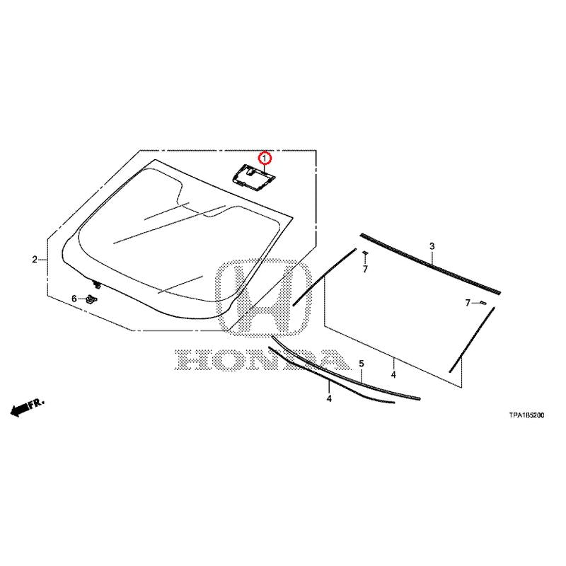 [NEW] JDM HONDA CR-V HYBRID RT5 2020 Front Windshield GENUINE OEM