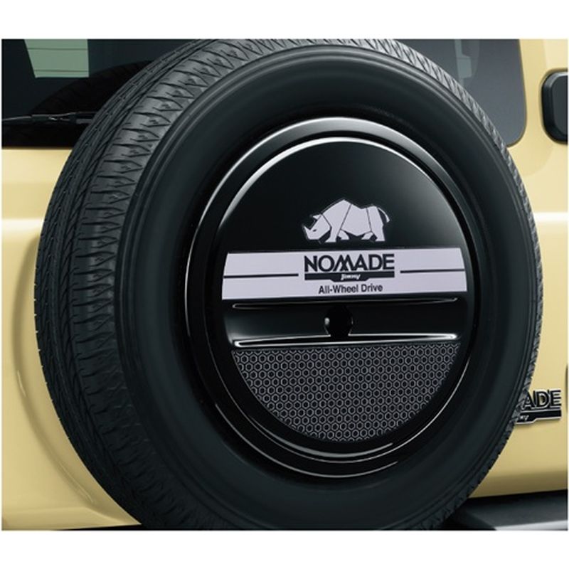 [NEW] JDM Suzuki Jimny NOMADE JC74W Spare Tire Half Cover Decal Urban Edge OEM