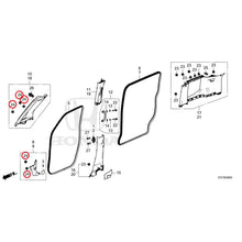 Load image into Gallery viewer, [NEW] JDM HONDA STEP WGN e:HEV RP8 2022 Pillar Garnish GENUINE OEM
