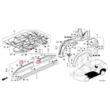 Load image into Gallery viewer, [NEW] JDM HONDA WR-V RG5 2024 Protector/Side sill garnish GENUINE OEM
