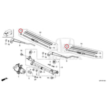 Load image into Gallery viewer, [NEW] JDM HONDA N-BOX CUSTOM JF5 2024 Front Windshield Wiper GENUINE OEM
