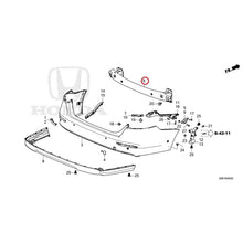 Load image into Gallery viewer, [NEW] JDM HONDA ACCORD CY2 2024 Rear Bumper GENUINE OEM
