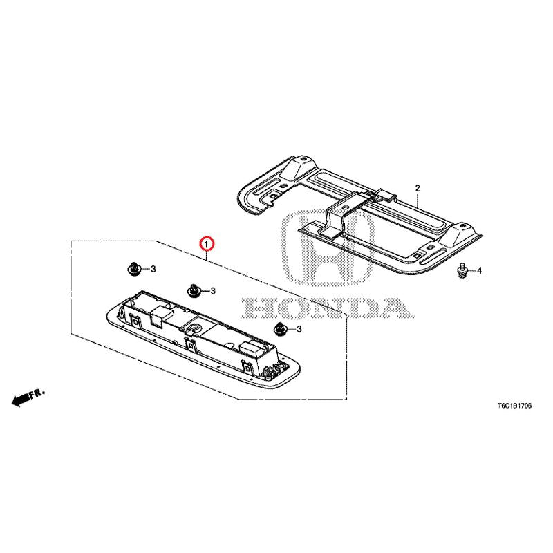 [NEW] JDM HONDA ODYSSEY e:HEV RC4 2021 Rear Auto Air Conditioner Controls GENUINE OEM