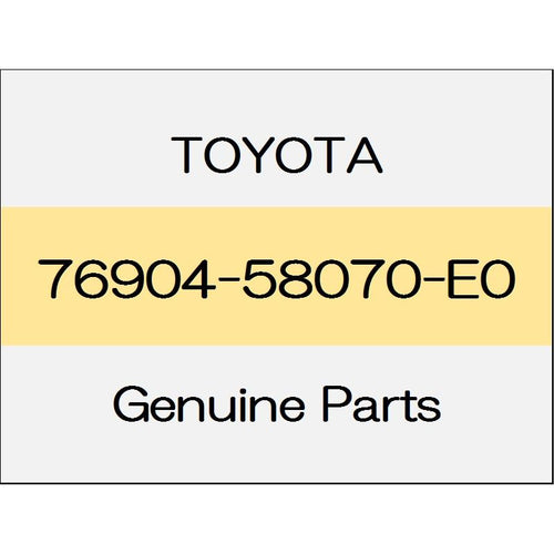 [NEW] JDM TOYOTA VELLFIRE H3# Front door mudguard (L) body color code (4X7) 76904-58070-E0 GENUINE OEM