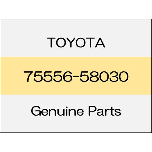 [NEW] JDM TOYOTA ALPHARD H3# Roof drip side finish molding center (L) 75556-58030 GENUINE OEM