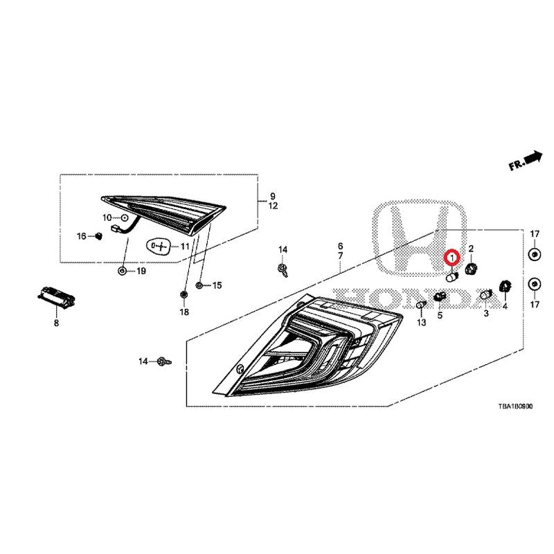 [NEW] JDM HONDA CIVIC FC1 2020 Taillights GENUINE OEM